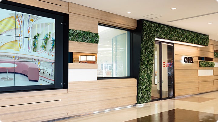 イオンモール6Fオフィスフロア外観