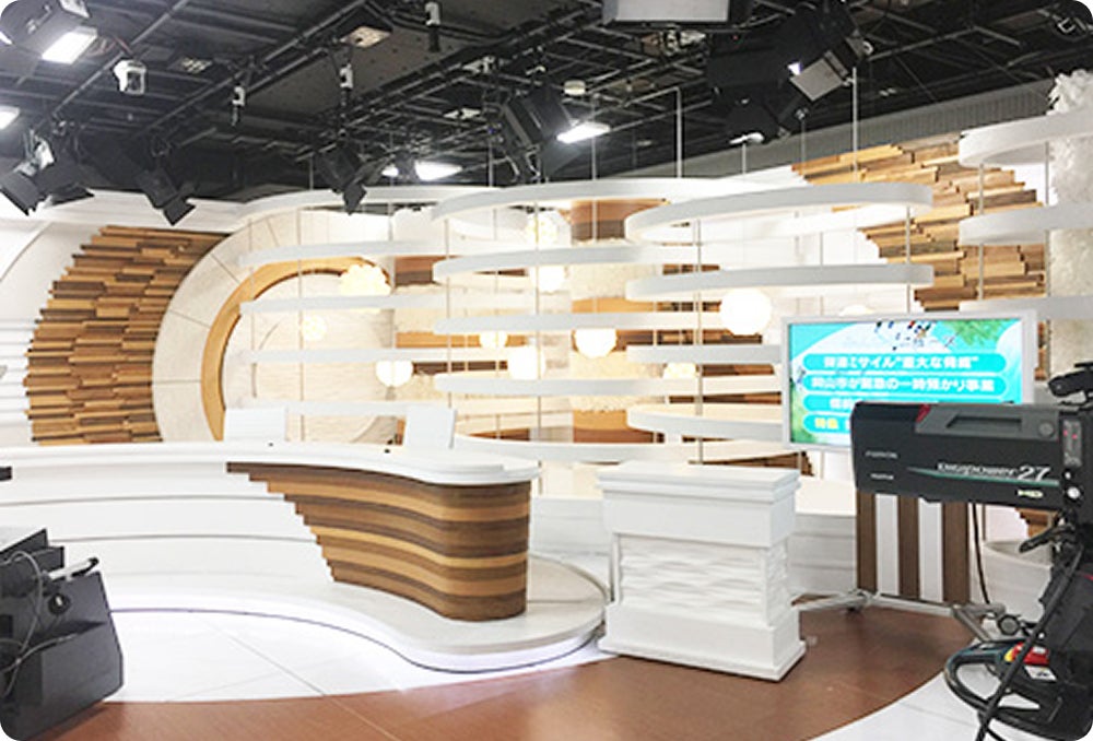 「OHK Live News」セット